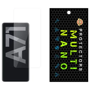 Multi Nano X-S1N Model Transparent Screen Protector Suitable For Samsung Galaxy A71 Mobile Phone