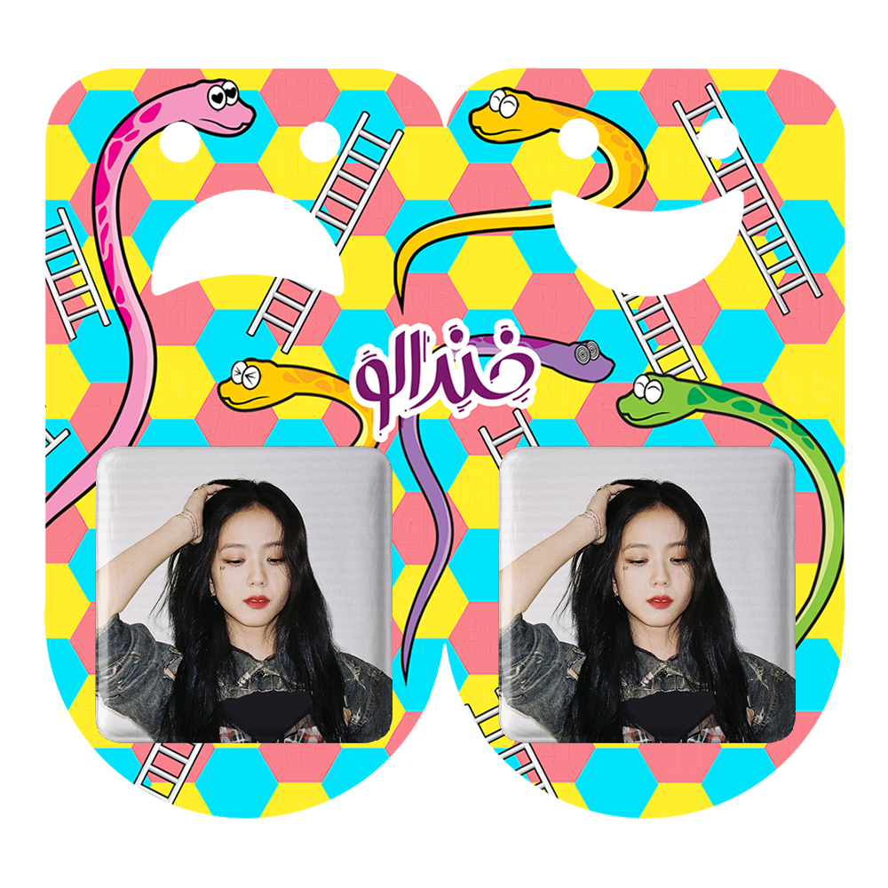 پیکسل خندالو مدل جیسو بلک پینک کد 14132 به همراه مگنت