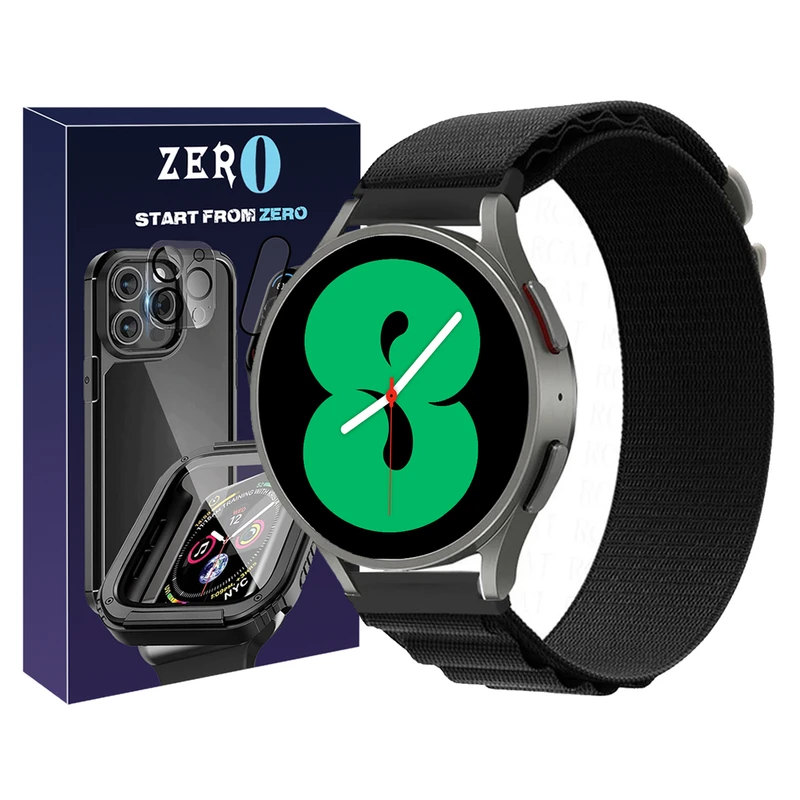 بند زیرو مدل Alpine_Loop ZR مناسب برای ساعت هوشمند سامسونگ Galaxy Watch 4 40mm / Watch 4 44mm / Watch 4 Classic 42mm / Watch 4 Classic 46mm