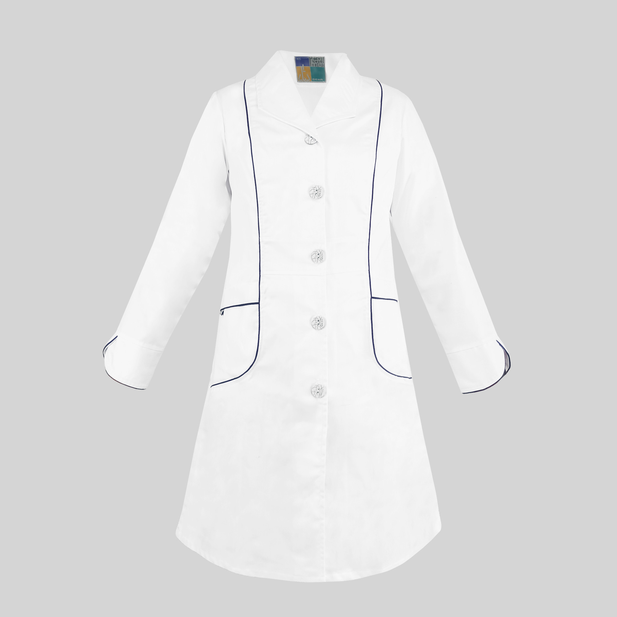 روپوش پزشکی دنا مدل تینا کد 01