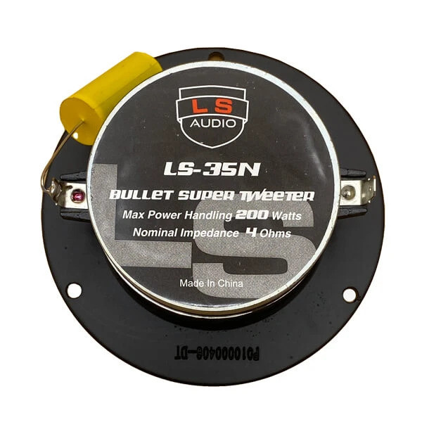 سوپر تیوتر درب جلو راست خودرو ال اس آدیو مدل LS-35N سایز 4 اینچ بسته دو عددی