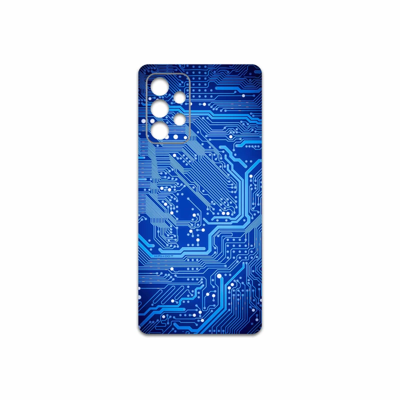 برچسب پوششی ماهوت مدل Blue-Printed-Circuit-Board مناسب برای گوشی موبایل سامسونگ Galaxy A52s 5G
