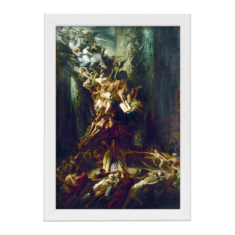 تابلو خندالو مدل نقاشی دور شنبه اثر لوئیس کاندید بولانجر کد F12319