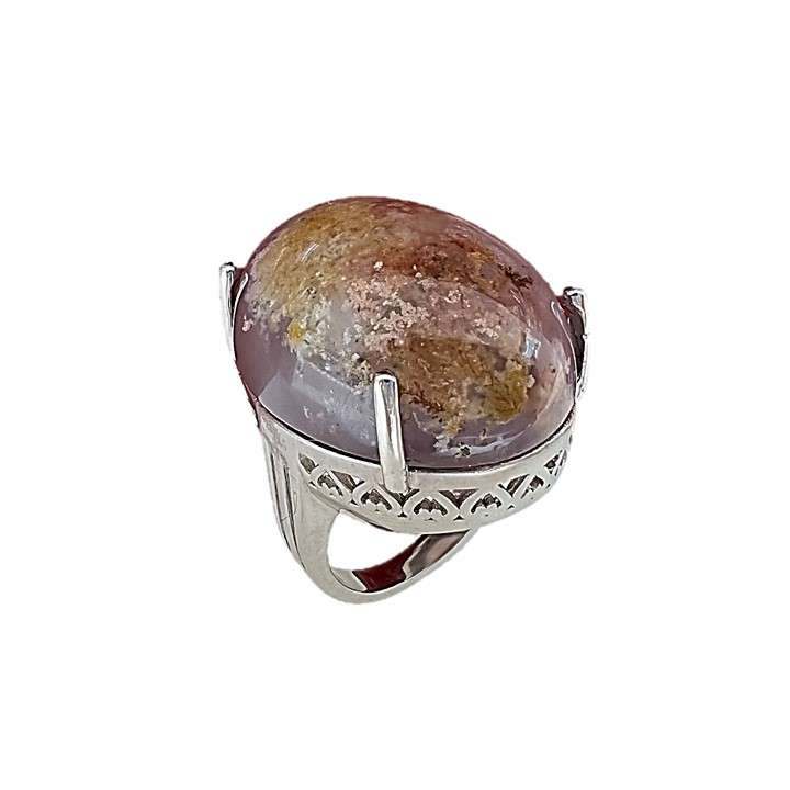 انگشتر نقره زنانه مدل شجر بهاری کد glsr-27100 انگشتر نقره زنانه مدل شجر بهاری کد glsr-27100