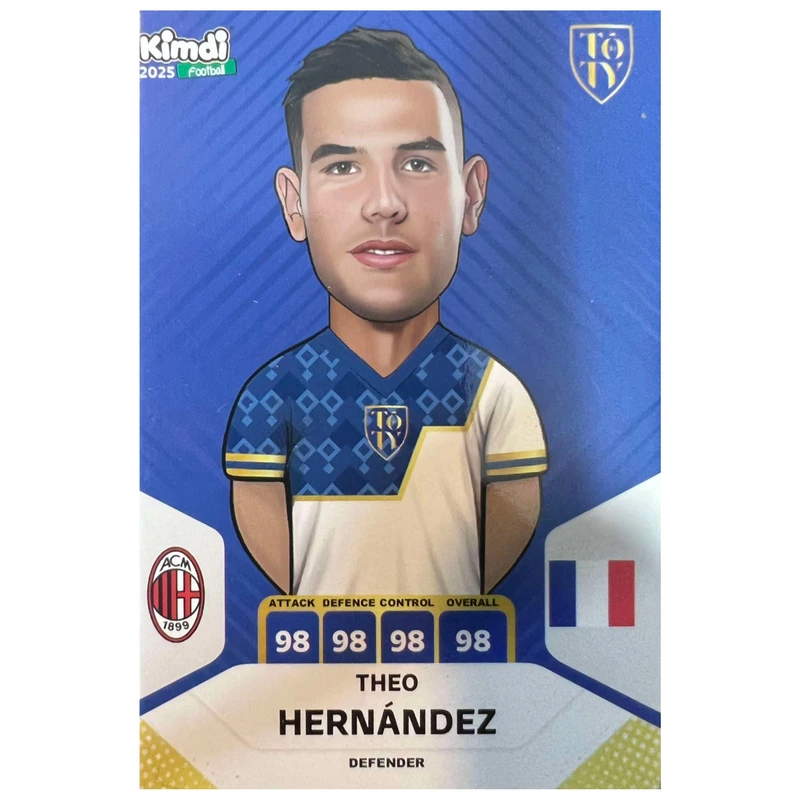 اسباب بازی زینتی کیمدی مدل تئو هرناندز 2025 پریمیوم توتی