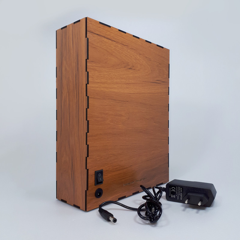 چراغ خواب مدل نایت باکس سه بعدی طرح مشعل کد SD44
