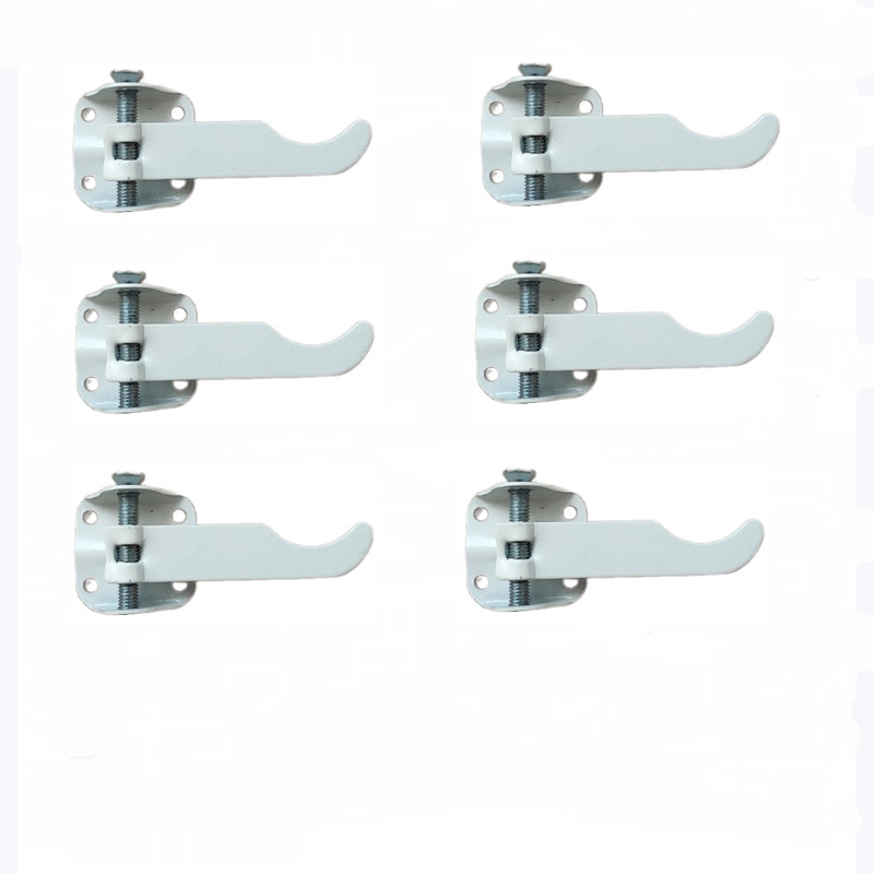 بست دیواری رادیاتور مدل col-W-4 طرح رنگ کوره مجموعه 6 عددی