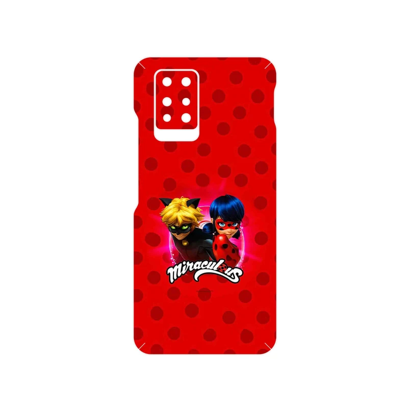 برچسب پوششی ماهوت مدل Ladybug and Cat Noir مناسب برای گوشی موبایل اینفینیکس Note 10 Pro