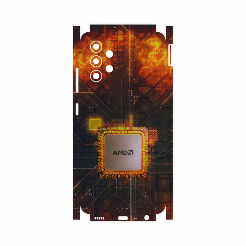 برچسب پوششی ماهوت مدل AMD Brand-FullSkin مناسب برای گوشی موبایل سامسونگ Galaxy A32 4G
