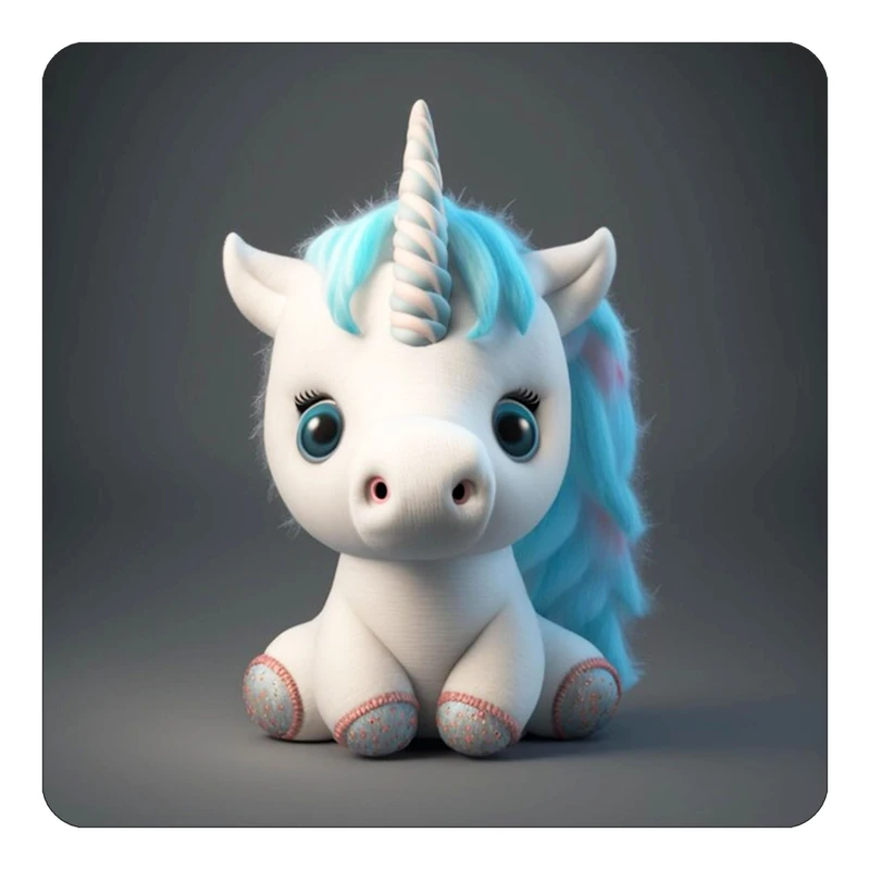 مگنت کاکتی طرح اسب تک شاخ و یونیکورن مدل mp30093