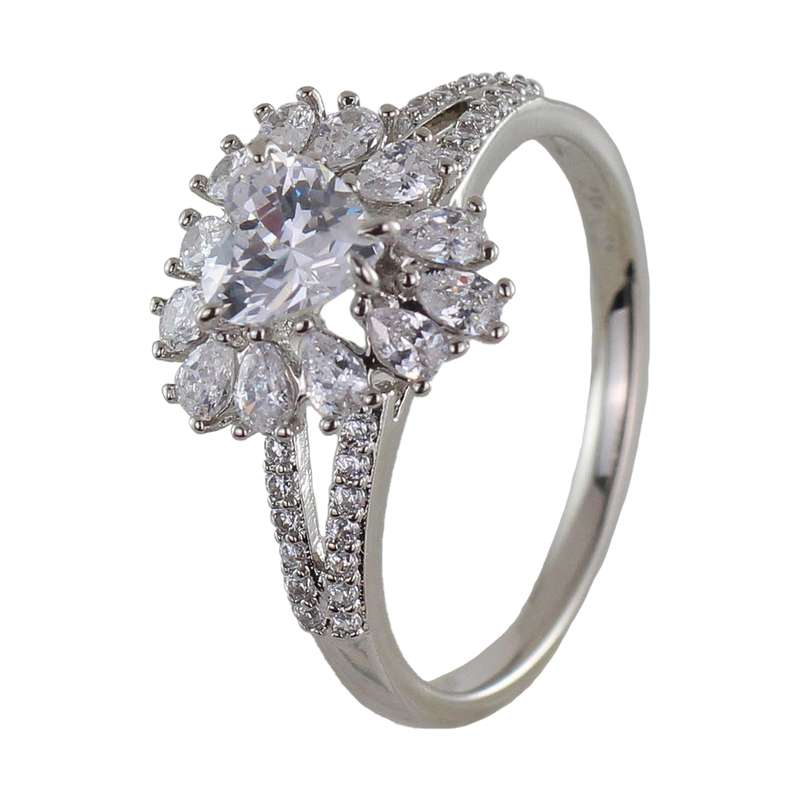 انگشتر زنانه ژوپینگ مدل قلب کد L359