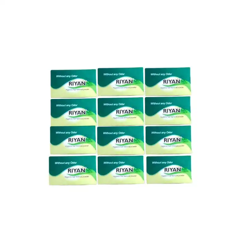 پودر موبر ریان مدل معطر وزن 50 گرم مجموعه 12 عددی