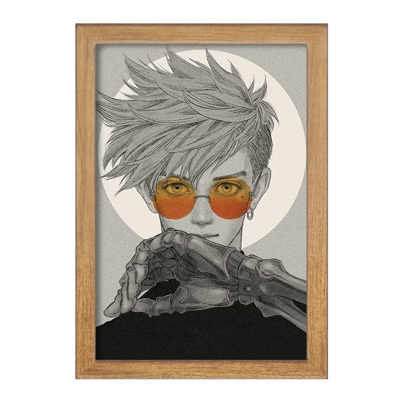 تابلو خندالو مدل وش انیمه تریگان کد 36206