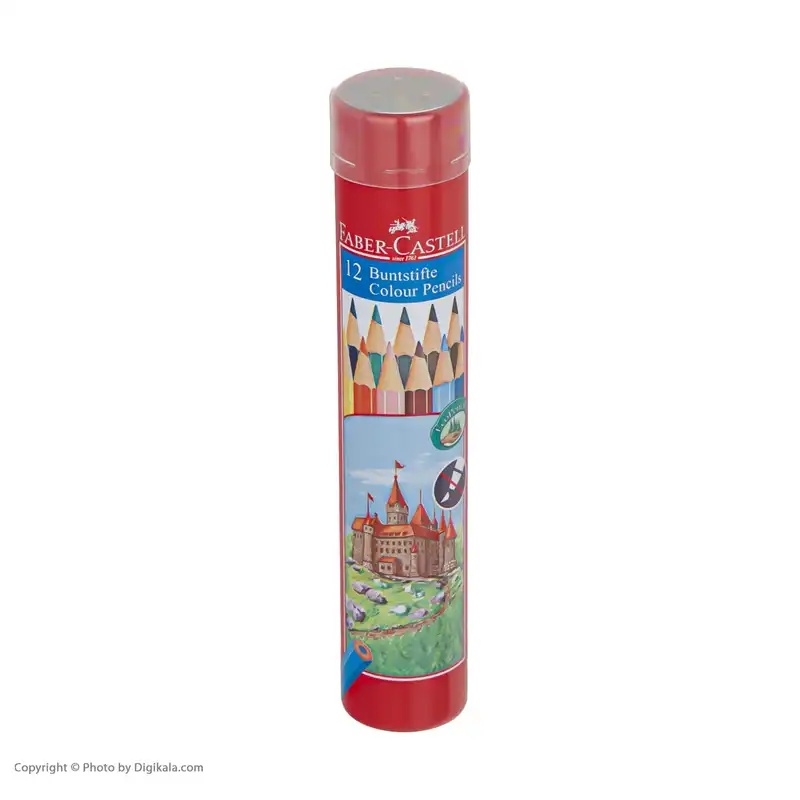 مداد رنگی 12 رنگ فابر-کاستل