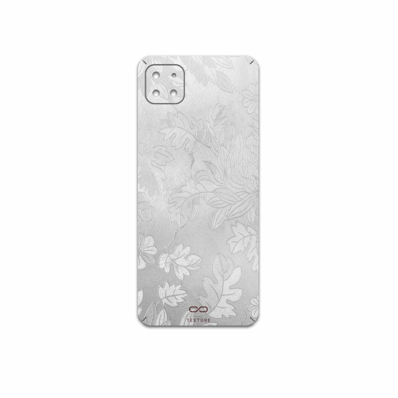 برچسب پوششی ماهوت مدل Silver-Wildflower مناسب برای گوشی موبایل سامسونگ Galaxy A22 5G