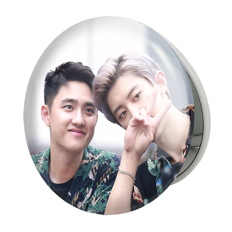 آینه جیبی خندالو طرح گروه اکسو EXO مدل تاشو کد 13580 