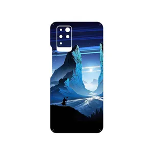 MAHOOT Blue Mountains Digital Art Cover Sticker for Infinix Note 10