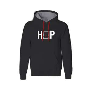 هودی مردانه مدل Hip Hop کد K44 رنگ مشکی