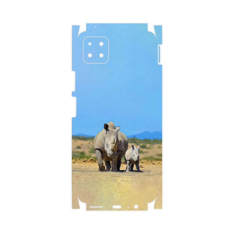 برچسب پوششی ماهوت مدل Rhino-FullSkin مناسب برای گوشی موبایل هوآوی Nova Y60