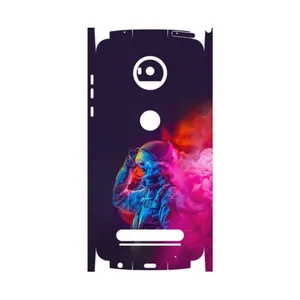 MAHOOT Smoke Rainbow Digital Art 1-FullSkin Cover Sticker for Motorola Moto Z2 Play
