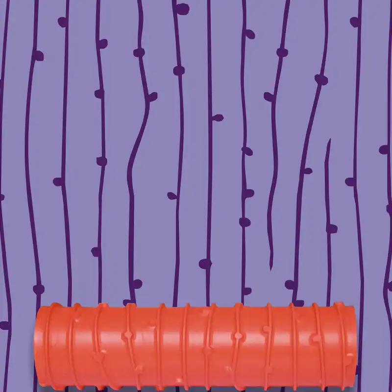 غلتک نقاشی کد NO-256 سایز 7 اینچ