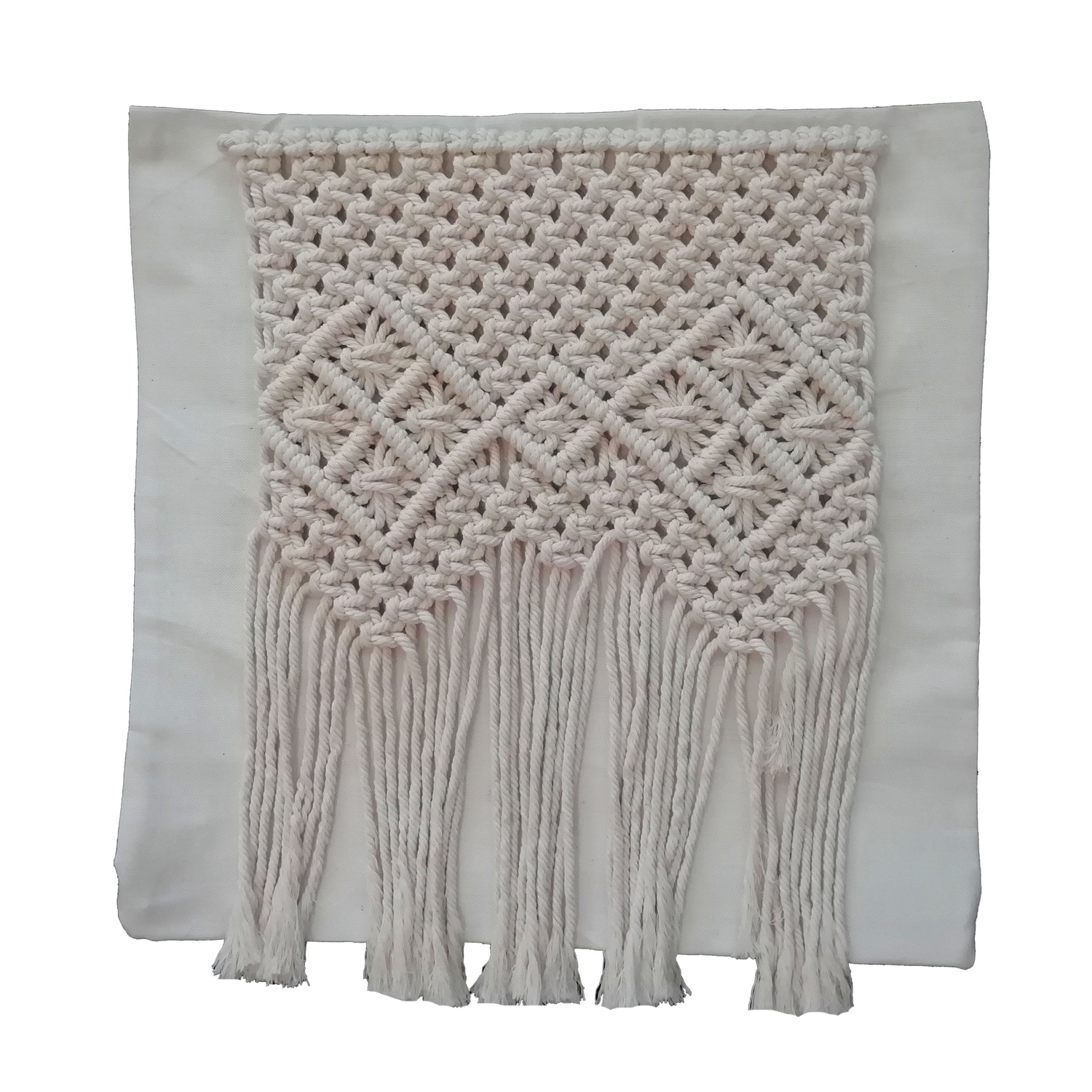 کاور کوسن بافتنی هنریسان مدل دینا