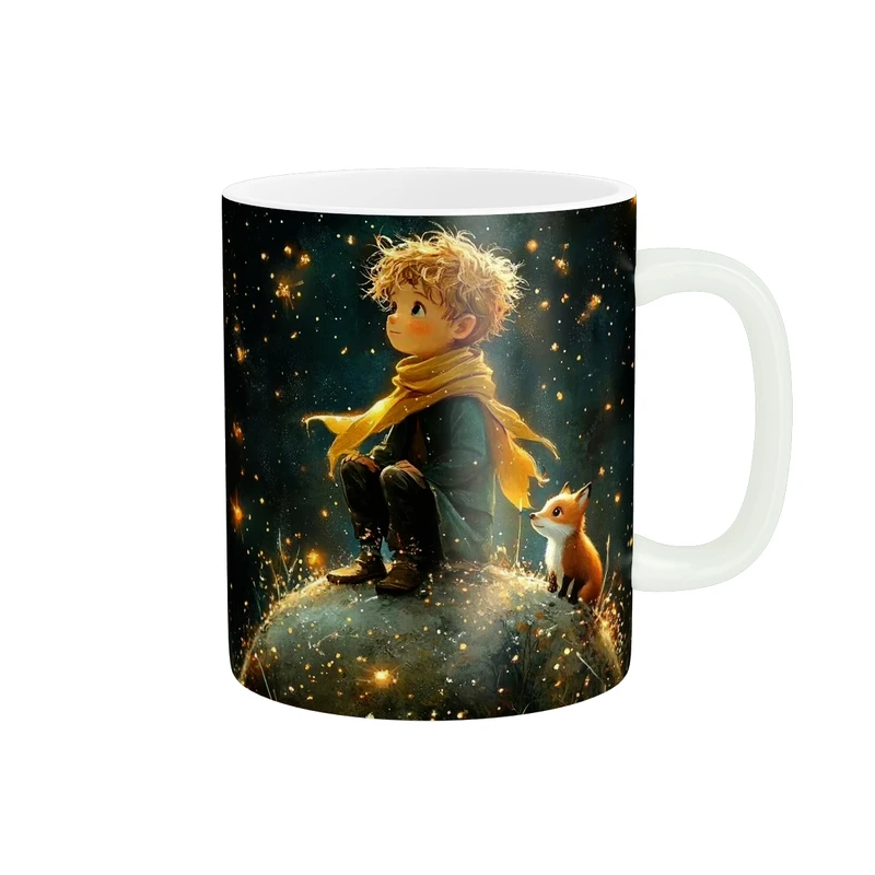 ماگ پاد آفرین طرح شازده کوچولو کد 6118