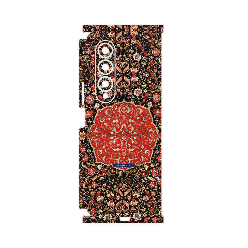 برچسب پوششی ماهوت مدل Persian_Carpet_Red-FullSkin مناسب برای گوشی موبایل سامسونگ Galaxy Z Fold4