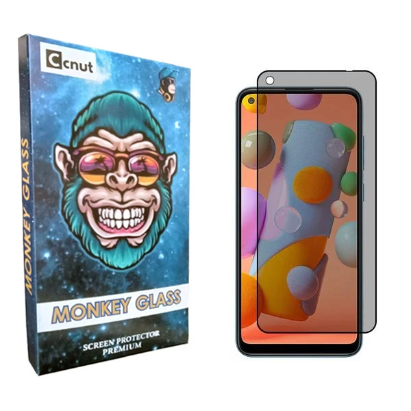 محافظ صفحه نمایش حریم شخصی کوکونات مدل monku مناسب برای گوشی موبایل سامسونگ Galaxy A11