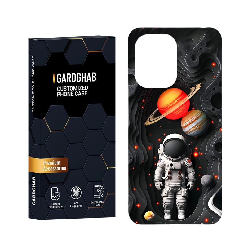 کاور گارد قاب مدل کهکشان مناسب برای گوشی موبایل شیائومی Redmi 13C 4G / Poco C65