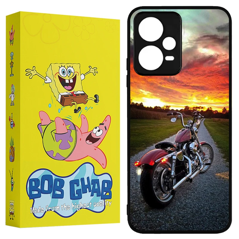 کاور باب قاب طرح موتور مدل X5CHB مناسب برای گوشی موبایل شیائومی Poco X5 Pro 5G