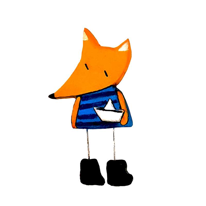 سنجاق سینه دخترانه مدل pn140008-2 سنجاق سینه دخترانه مدل pn140008-2