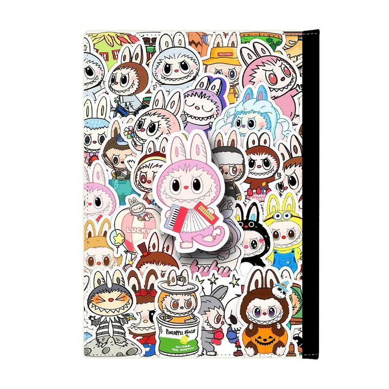 کلاسور پاد آفرین مدل کیوت فانتزی بامزه طرح عروسک لبوبو کد C081 