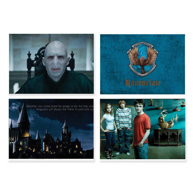 پوستر طرح هری پاتر کد A-2008 مجموعه 4 عددی