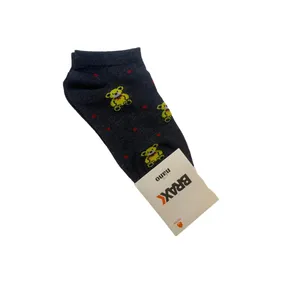 جوراب دخترانه طرح خرسی مدل R143