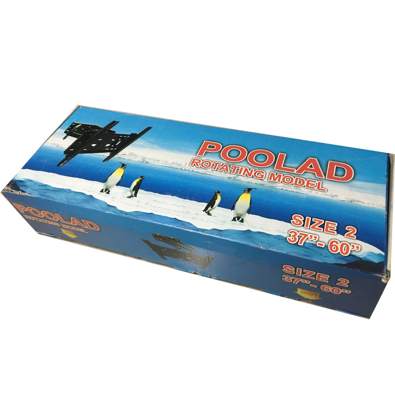 پایه دیواری تلویزیون پولاد مدل p3760 مناسب تلویزیون های 37 تا 65 اینچ