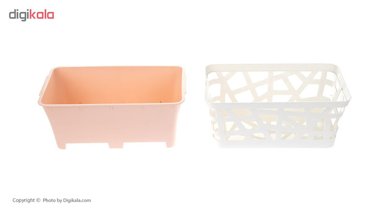 گلدان ایراک پلاستیک مدل NS100 ارتفاع 13 سانتی متر