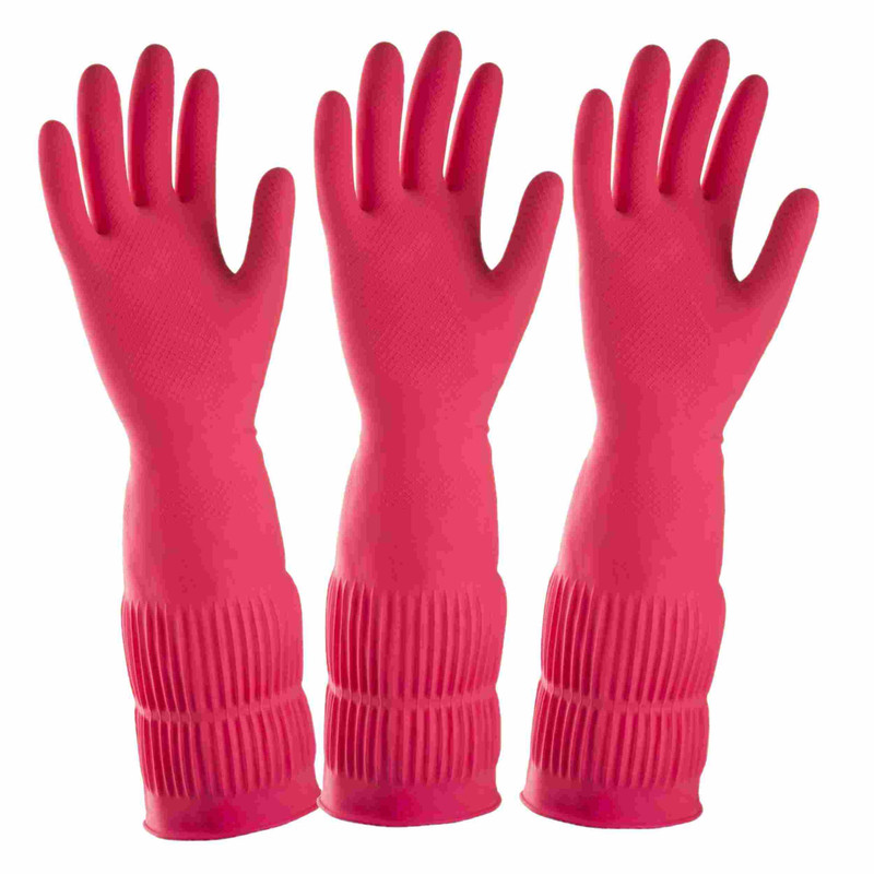 دستکش آشپزخانه گیلان مدل Golbarg کد M بسته سه عددی