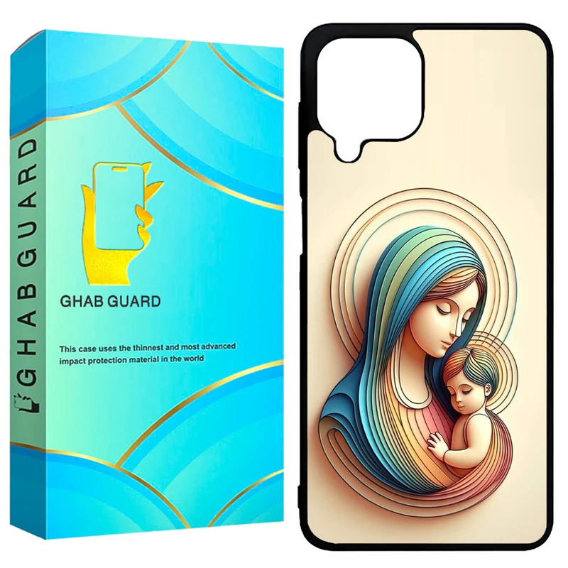 کاور قاب گارد طرح مادر و بچه مدل GCHPA224 مناسب برای گوشی موبایل سامسونگ Galaxy A22 4G / M22 4G / M32 4G