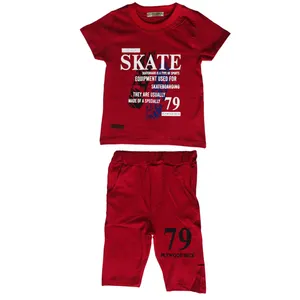 ست تی شرت و شلوارک بچگانه مدل K02