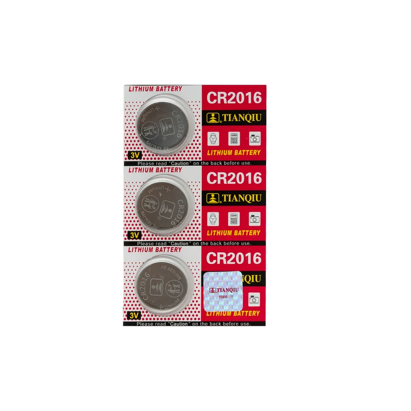 باتری سکه ای تیانکیو مدل CR2016 بسته ۳ عددی