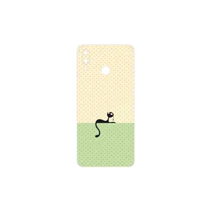 MAHOOT Minimal Internet Cat Icon Cover Sticker for Huawei Nova 3
