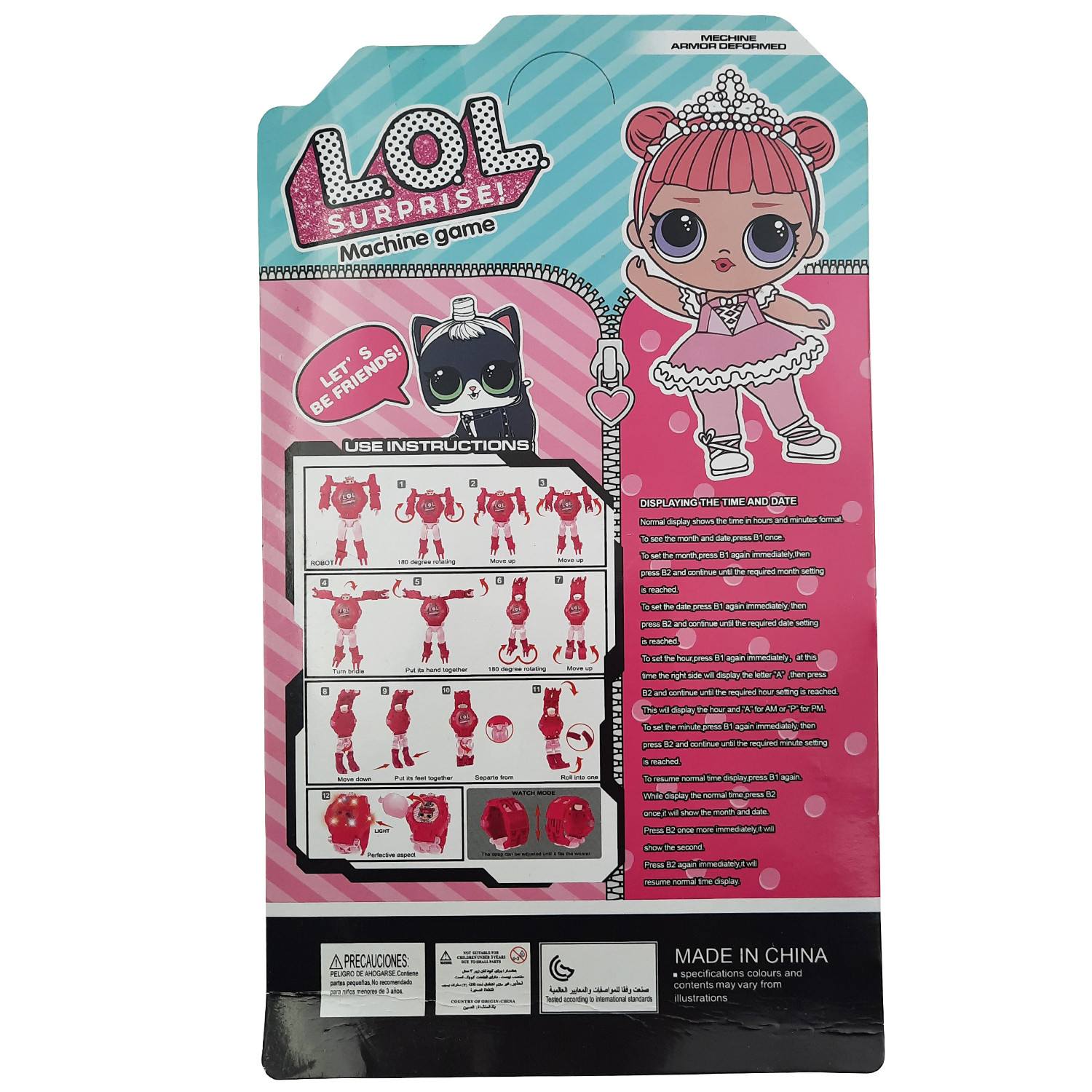 ساعت مچی دیجیتال لول مدل ROBAT-02