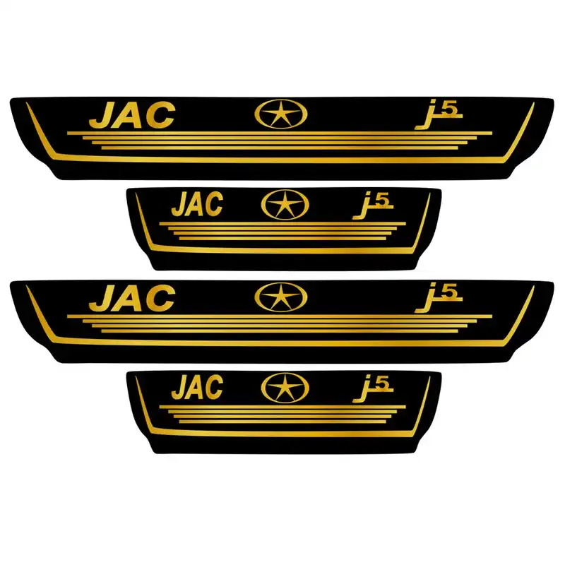 برچسب بدنه خودرو اسپرت غدیر مدل CH GO YA59 A104 مناسب برای جک جی 5 بسته 4 عددی