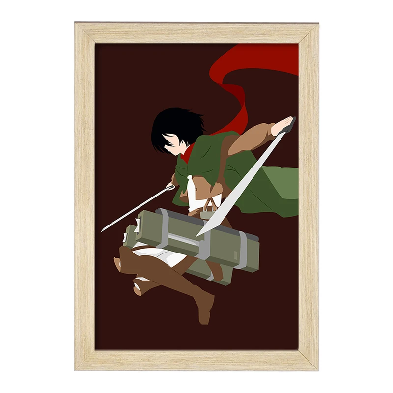 تابلو خندالو مدل میکاسا اکرمن انیمه اتک آن تایتان Attack on Titan  کد 18512