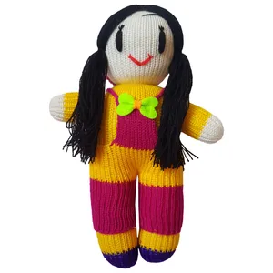 عروسک بافتنی کد 28
