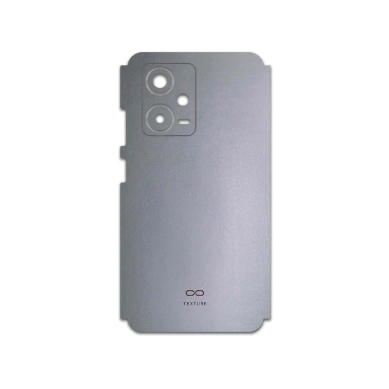 برچسب پوششی ماهوت مدل Matte-Silver مناسب برای گوشی موبایل شیائومی Redmi Note 12 Pro Plus