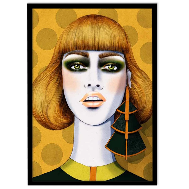 تابلو نوری بکلیت طرح سالن زیبایی و آرایش اسموکی مدل B-15392