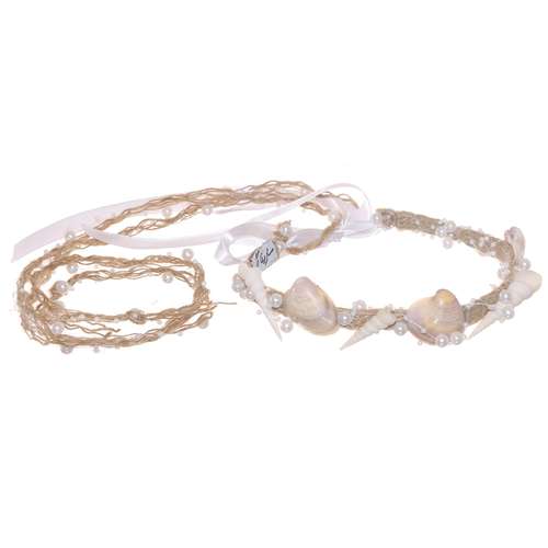 تاج مو زنانه سارینا گل مدل دریا