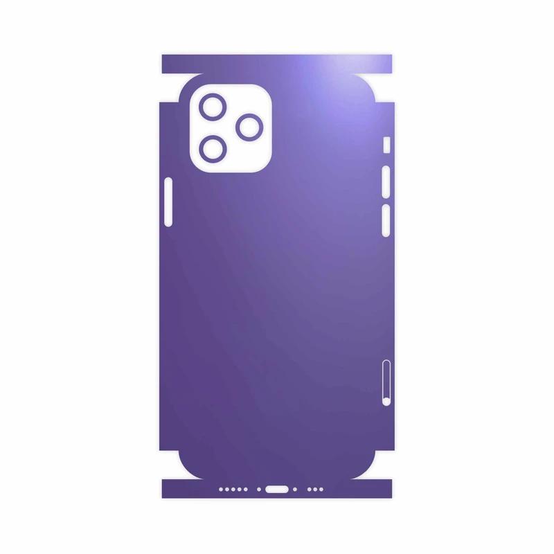 برچسب پوششی ماهوت مدل Matte-BlueBerry-FullSkin مناسب برای گوشی موبایل اپل iPhone 12 Pro
